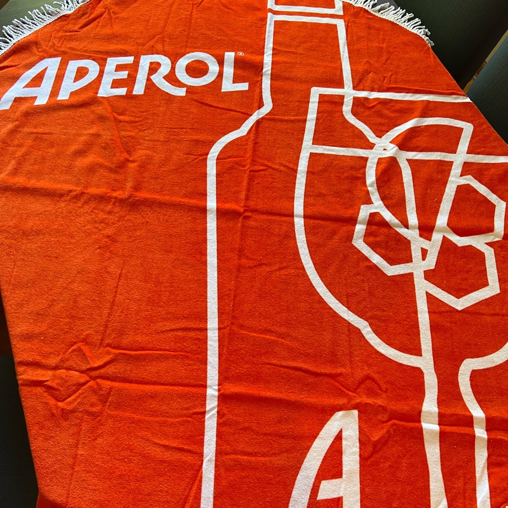 Aperol Orange Beach Towels